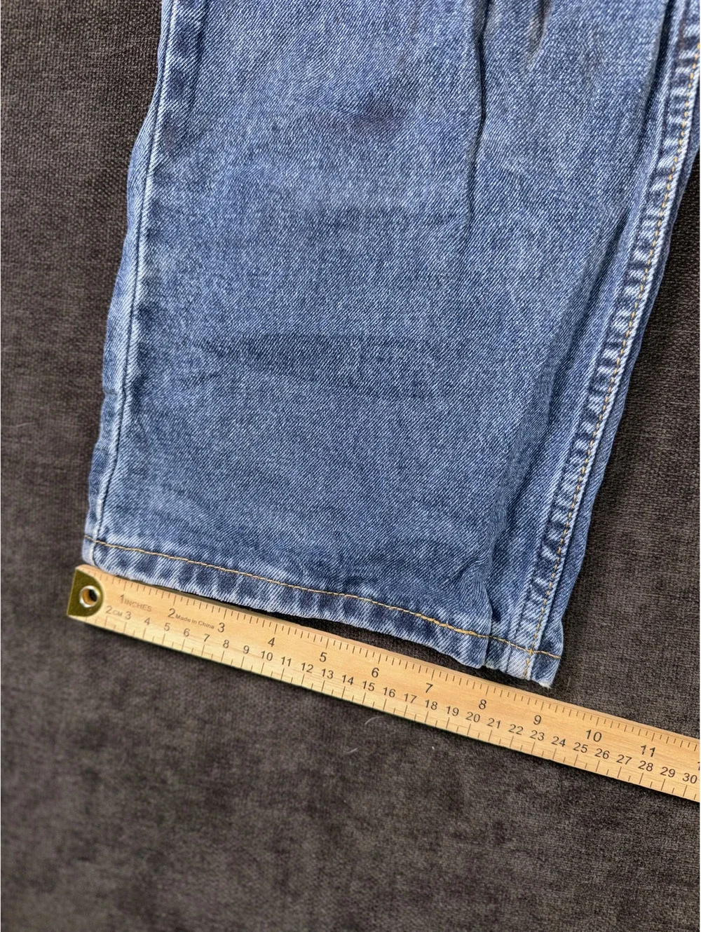 Levi's 550 Relaxed Fit Jeans W34 L28 16 Husky Made in Egypt
